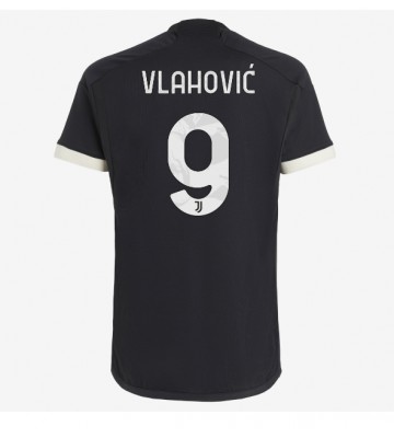 Maillot de foot Juventus Dusan Vlahovic #9 Troisième 2023-24 Manches Courte